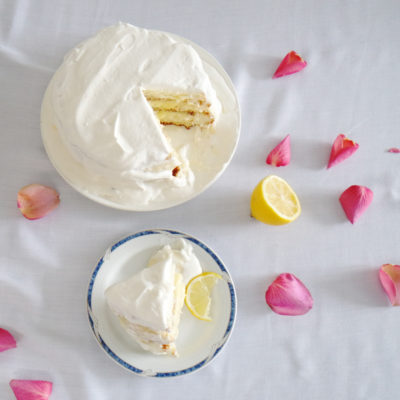 Lemon Curd Shortcake for Valentines
